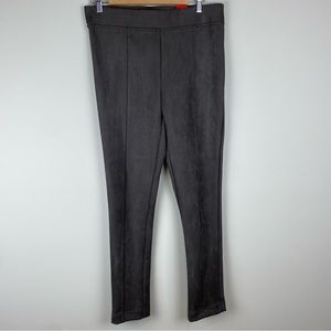 NWT Andrew Marc velour/ faux suede leggings size M